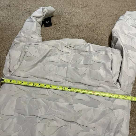 NWT Blanc Noir CAMO REVERSIBLE BOMBER Light gray camo - Picture 10 of 16